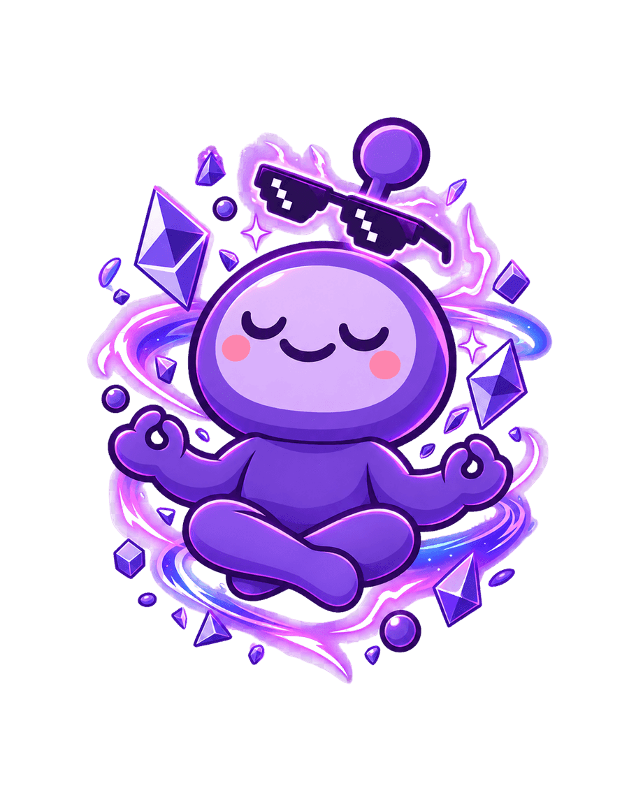 Hubi meditating